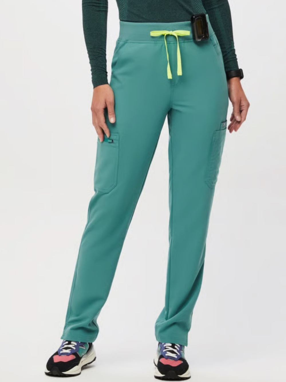 Figs High Waisted Yola Scrub Pants